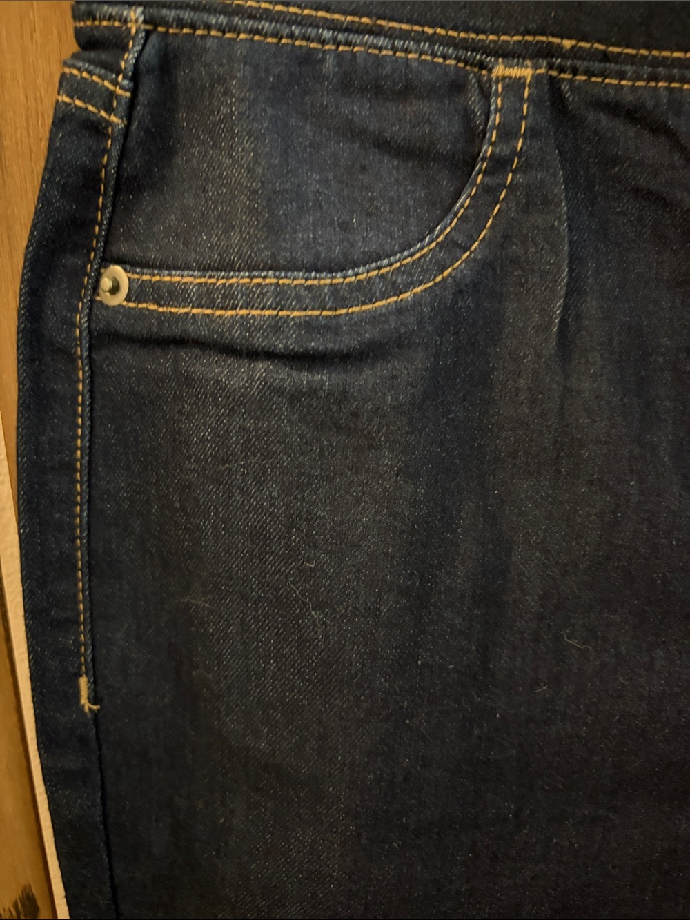 PENMANS Women’s Dark Indigo Jeggings with Stretch Waistband SIZE 6 - Picture 6 of 10